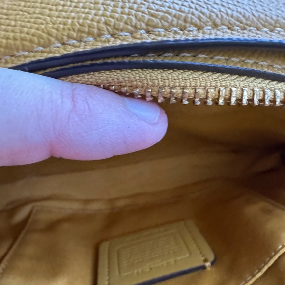 Coach Mustard Crossbody Bag - Picture 9 of 15